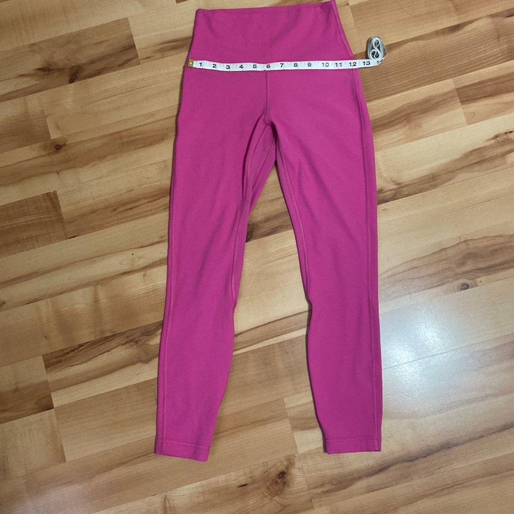 Pink Lululemon align leggings